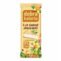 DOBRA KALORIA - BATON - A LA SERNIK WANILIOWY 35g NR09