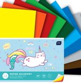ZESZYT PAPIERÓW KOLOROWYCH A5 10 INTERDRUK