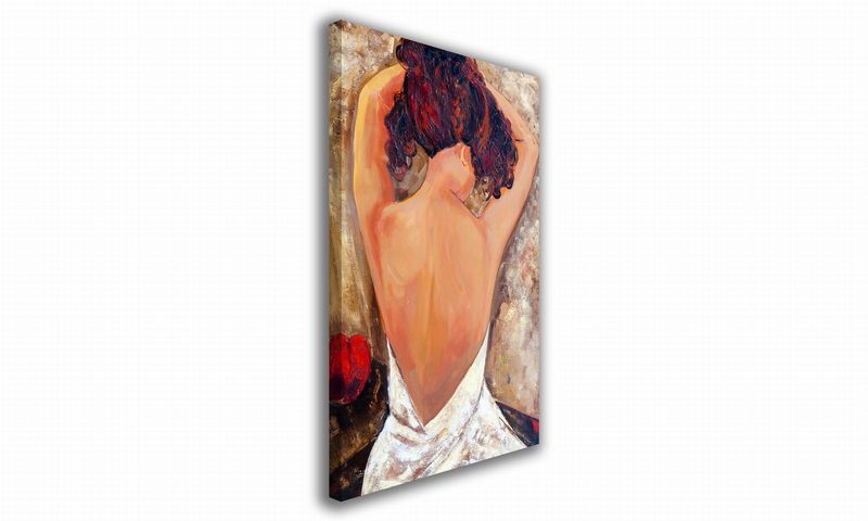 OBRAZ NA PŁÓTNIE 055 Kobieta 70x100cm zdjęcie 1