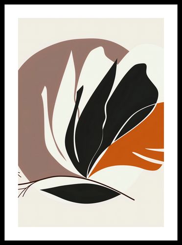 Plakat 70x100cm Elegancja Roślinna na Arena.pl