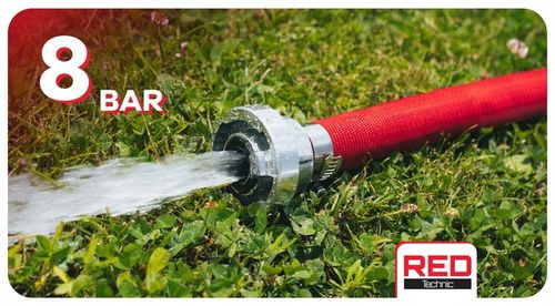 WĄŻ STRAŻACKI PARCIANY DO WODY SZAMBA SZYBKOZŁĄCZKA 1" 30 M 8 BAR na Arena.pl