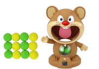 DLA DZIECI   ZABAWA Z PISTOLETEM I KULAMI GRA