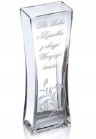 Elegancki wazon z grawerem Dzień Babci i Dziadka