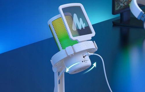 MAONO Mikrofon Gamingowy USB RGB Dla Gracza Streamera PC PS4/5 + Pop Filtr na Arena.pl