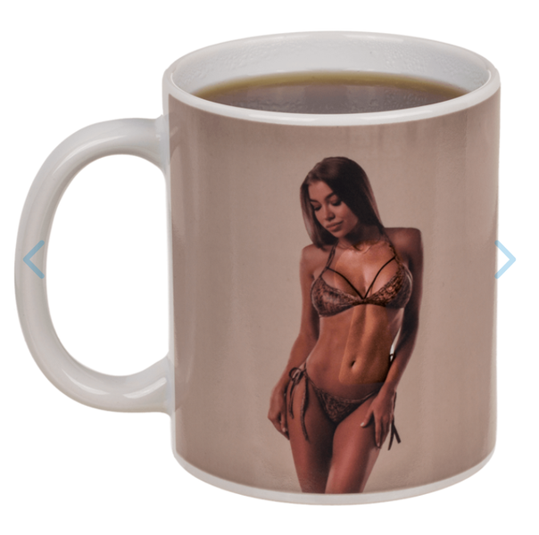 Magiczny Zabawny Kubek Striptizerka Hot&Cold Super Prezent! zdjęcie 6