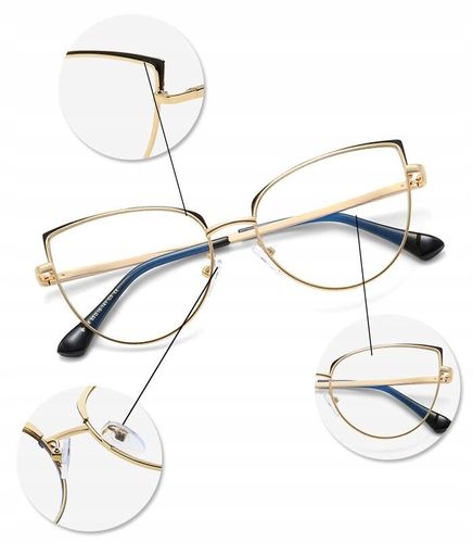 Okulary z Filtrem Niebieskim do Ekranów LCD Kocie na Arena.pl