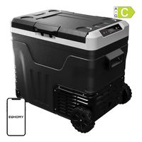 Lodówka samochodowa Euhomy CF003-50BL 50L na kółkach 12V