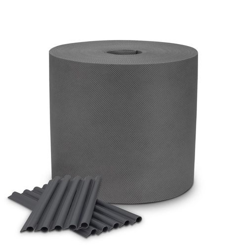 TAŚMA OGRODZENIOWA 19cmX48m + 38 KLIPSY +UV OSŁONA NA OGRODZENIE PŁOT PANEL na Arena.pl