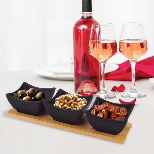 Talerz do Przekąsek Dipów Sosów Przystawek Miseczki na Przekąski Przystawki na Arena.pl