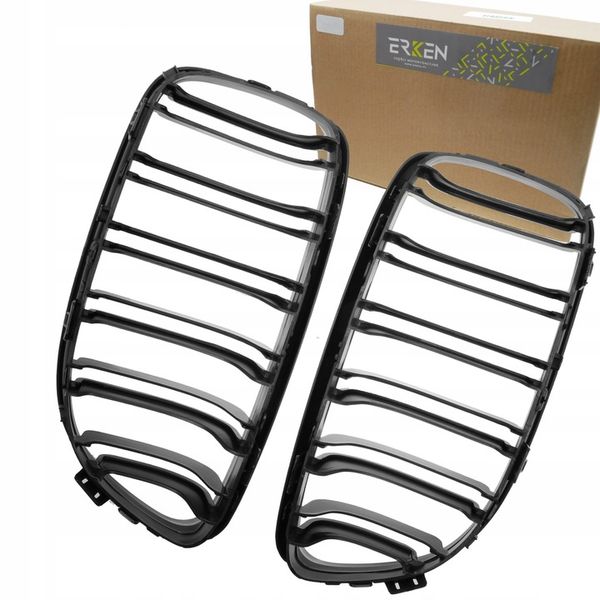 Nerki grill atrapa Czarny połysk do BMW E90 E91lifting 2008-2013 zdjęcie 6