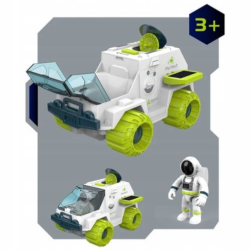 Zestaw Stacja Kosmiczna Wahadłowiec Łazik Figurki Astronautów dla dzieci 3+ na Arena.pl