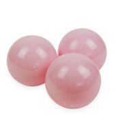 Plastikowe piłeczki do suchego basenu 50szt jasnoróżowe
