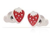 kolczyki truskawki (p15/kds/12ag)