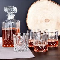 Zestaw PREZENTOWY do alkoholu KARAFKA SZKLANKI DO WHISKY drinków butelka