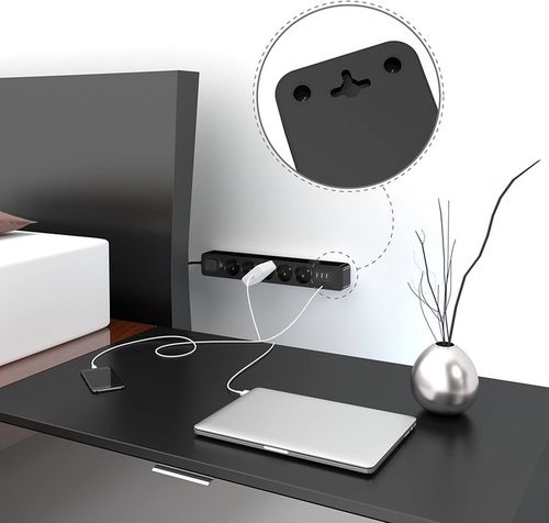 Listwa Zasilająca Przedłużacz z 3xUSB z Włącznikiem Antyprzepięciowa 1,5m na Arena.pl