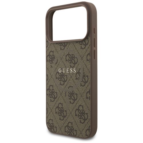 etui guess 4g ring classic logo magsafe  do iphone 17 pro max brązowy na Arena.pl