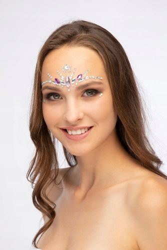 Naklejki 3D na Twarz MOONGLOW Party Princess na Arena.pl