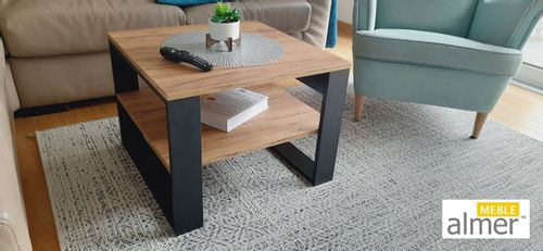 Ława Stolik K6 w stylu loft 60x60x45 na Arena.pl