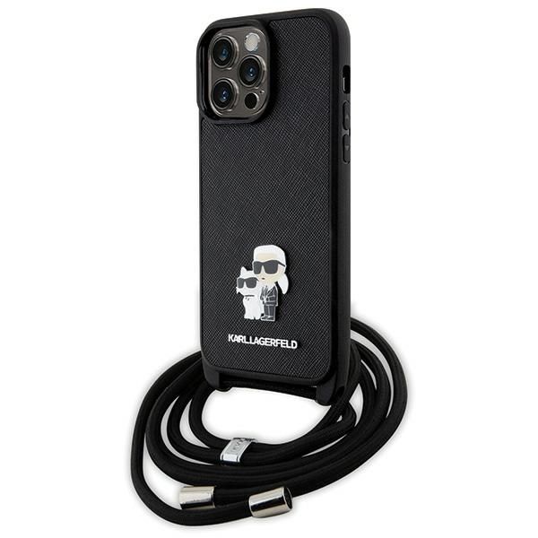 Etui Karl Lagerfeld do iPhone 14 Pro Max, Czarny zdjęcie 1