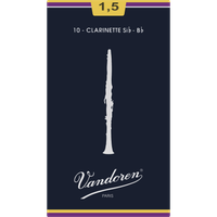 Stroik klarnet Bb 1,5 Vandoren Classic Blue CR1015 10 szt. Paczka