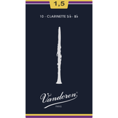 Stroik klarnet Bb 1,5 Vandoren Classic Blue CR1015 10 szt. Paczka