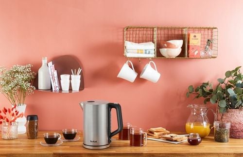 Czajnik elektryczny bezprzewodowy TEFAL Stal 1,7l KI513D10 na Arena.pl