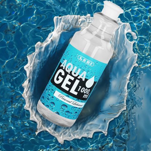 Aqua Gel 1000ml Wodny Żel Intymny Profesjonalny Lubrykant Dla Par I na Arena.pl