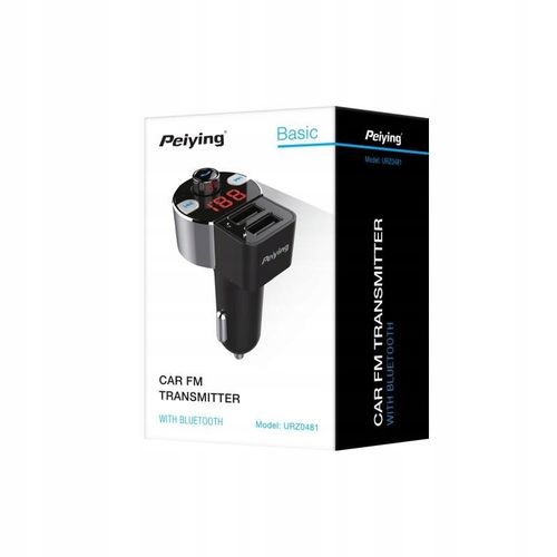 Transmiter FM Peiying BT, 2xUSB, ładowarka URZ0481 na Arena.pl
