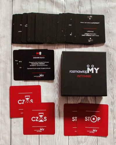 WALENTYNKI GRA EROTYCZNA dla par Rozmawiaj.MY Intymnie rozpalcie emocje! na Arena.pl