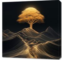 Obraz 70x70cm Drzewo Energii