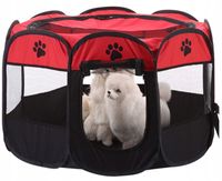 SKŁADANY KOJEC LEKKI DLA PSA KOTA KRÓLIKA SZCZENIĄT LEGOWISKO DO DOMU