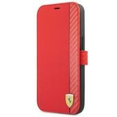 Etui Ferrari do iPhone 13 mini, Czerwony