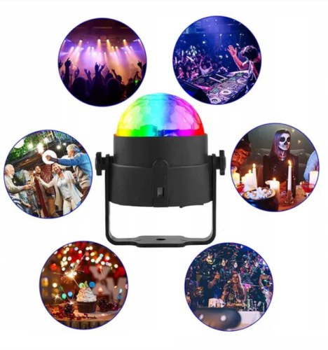 Projektor LED Kula Dyskotekowa na Arena.pl