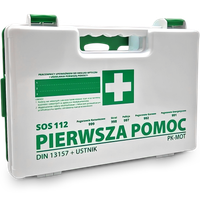 APTECZKA PIERWSZEJ POMOCY PRZEMYSŁOWA ZAKŁADOWA DO BUSA CIĘŻARÓWKI +WIESZAK