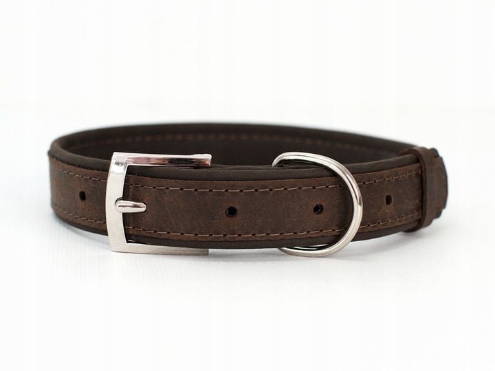 Obroża dla psa z identyfikatorem DBrown rozmiar M zdjęcie 2