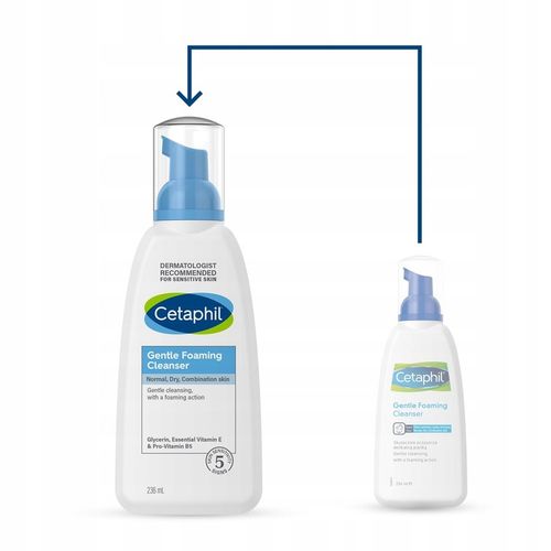 Zestaw Cetaphil DA Ultra Krem i Lekka pianka na Arena.pl