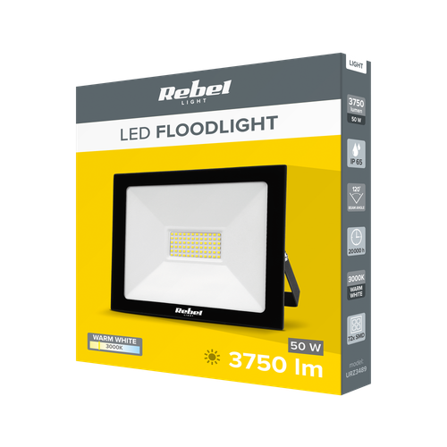 Reflektor LED Rebel 50W, 3000K na Arena.pl