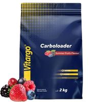 Oryginalne VITARGO Carboloader 2KG Szwedzkie węglowodany folia 2000g owoce