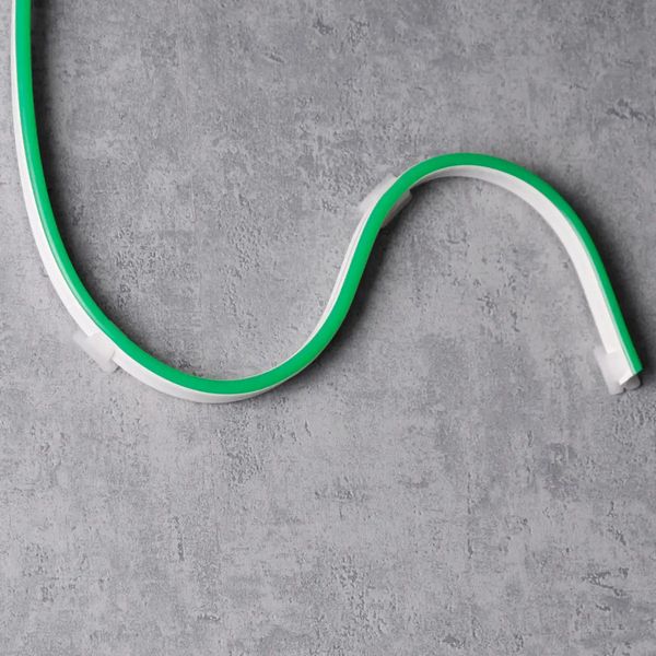 Neonowa taśma LED 23W zielona 315076 Polux 5 metrów 220lm zdjęcie 4