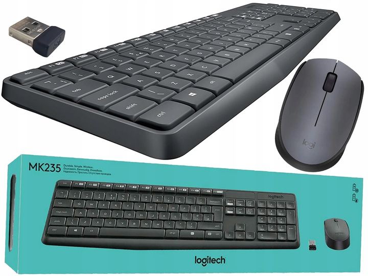 Zestaw LOGITECH MK235 Wireless Desktop 920-007931 zdjęcie 12