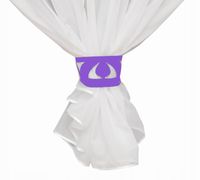 Ozdoba opaska ażur uchwyt do upięcia dekor 9x41 cm