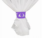 Ozdoba opaska ażur uchwyt do upięcia dekor 9x41 cm