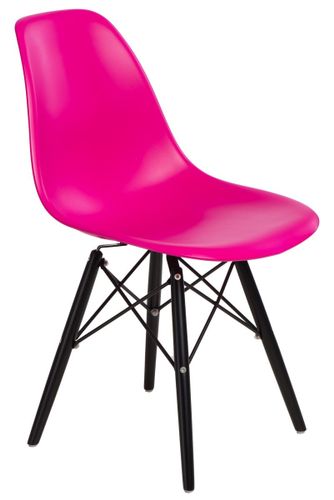 Krzesło P016W PP dark pink/black  D2 na Arena.pl