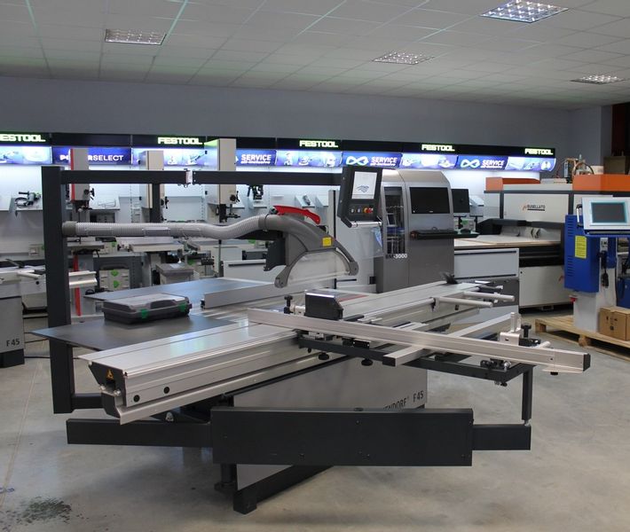 Piła formatowa Altendorf ElmoDrive powystawowa formatówka pilarka podcinak zdjęcie 1
