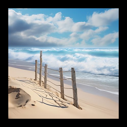 Plakat 20x20cm Szepty Oceanu na Arena.pl