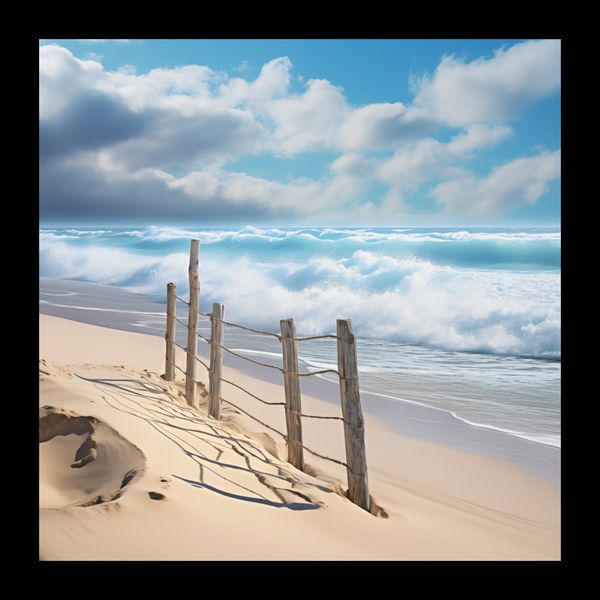 Plakat 20x20cm Szepty Oceanu zdjęcie 2