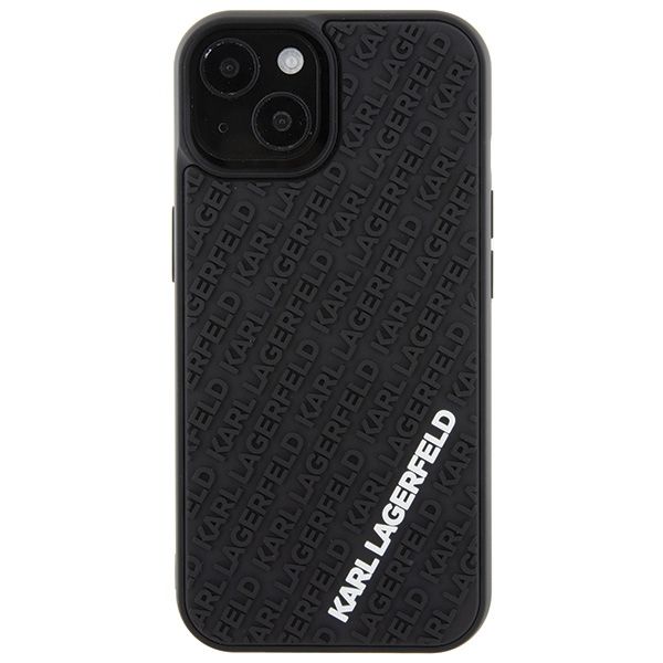Etui Karl Lagerfeld do iPhone 15, iPhone 14, iPhone 13, Czarny zdjęcie 3