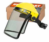 Przyłbica Ochronna Gordie  Siatka Stalowa, Doskonała Widoczność Regulacja