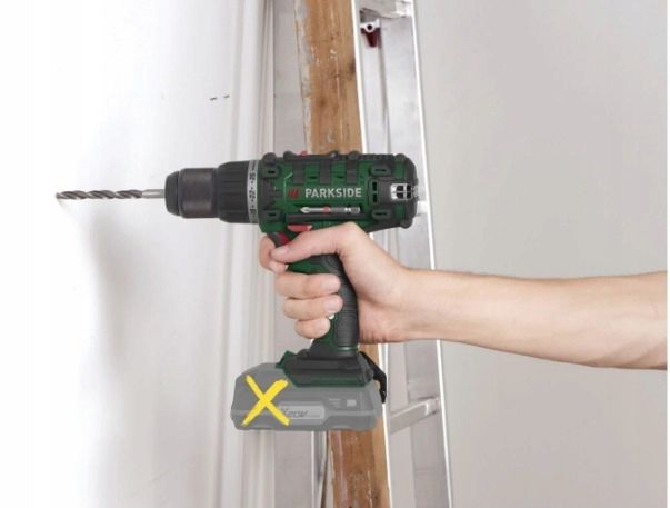 PARKSIDE WIERTARKA WKRETARKA PABS 20-Li G8, 20V WALIZKA 45 Nm zdjęcie 5