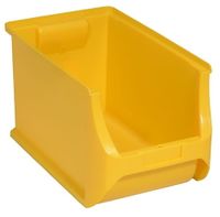 Pojemnik magazynowy żółty - 355x205x200 mm